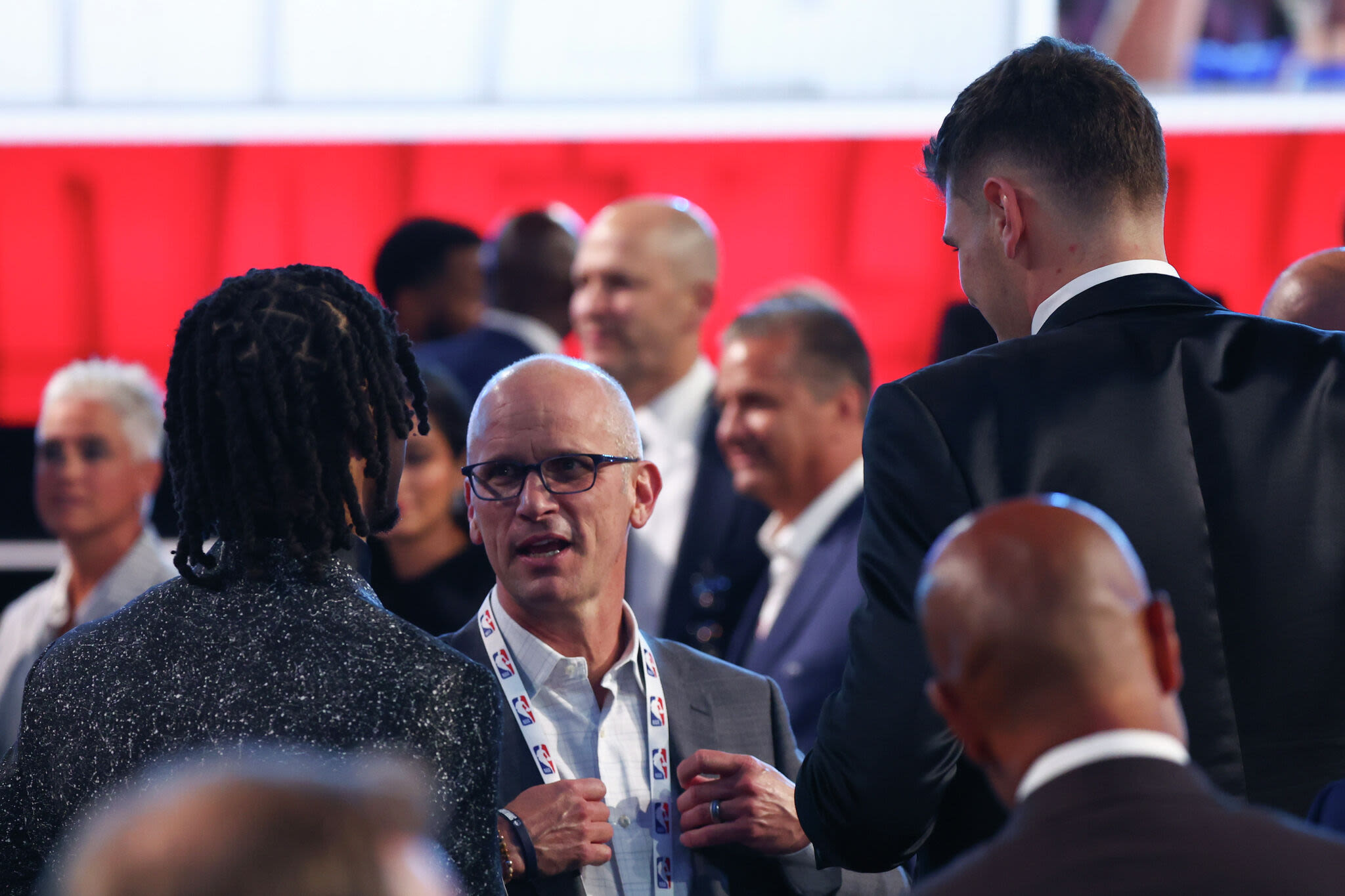 What Dan Hurley said about UConn's Stephon Castle, Donovan Clingan at 2024 NBA Draft