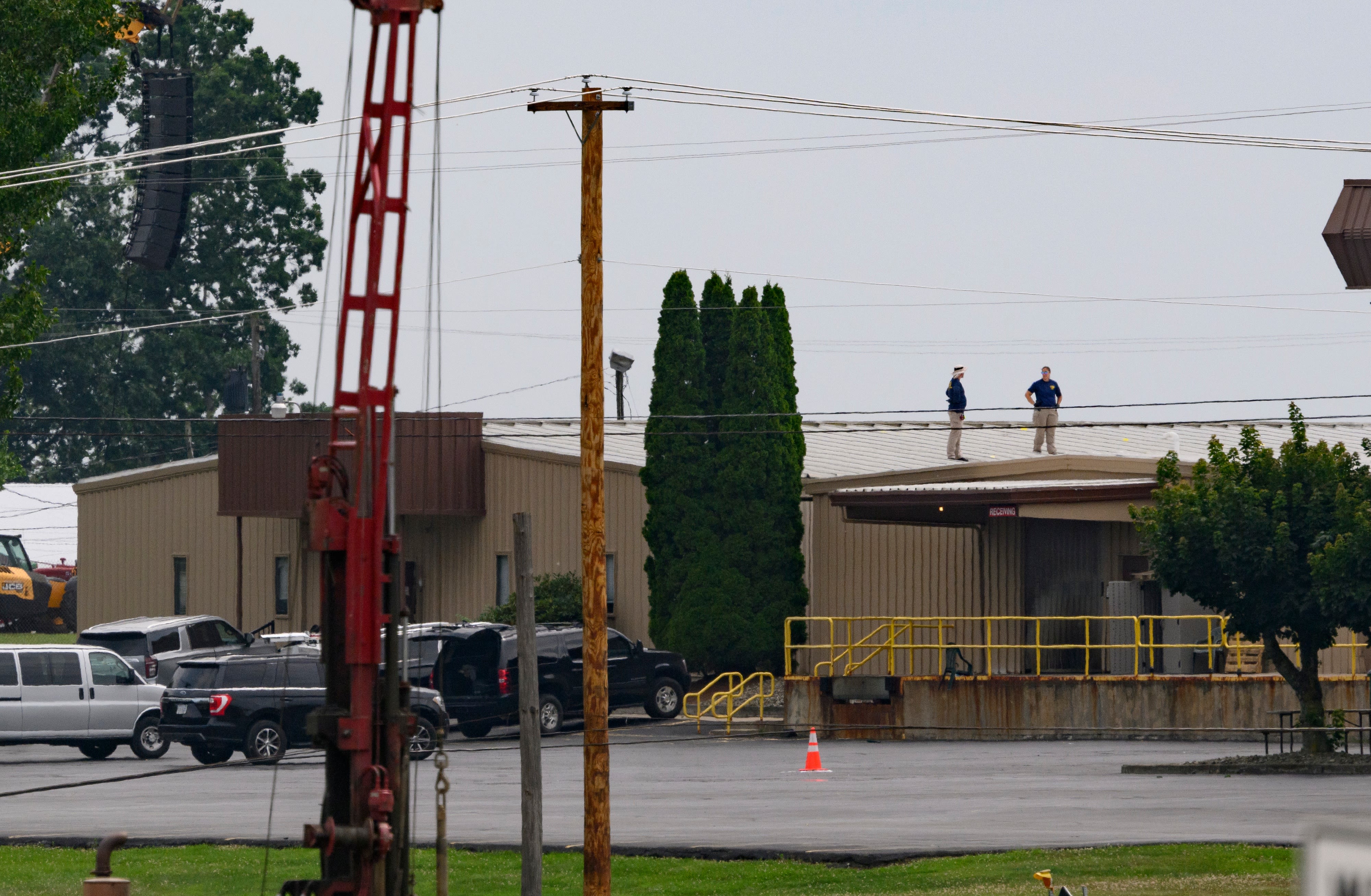 Police snipers were inside building as Trump rally shooter fired from roof above