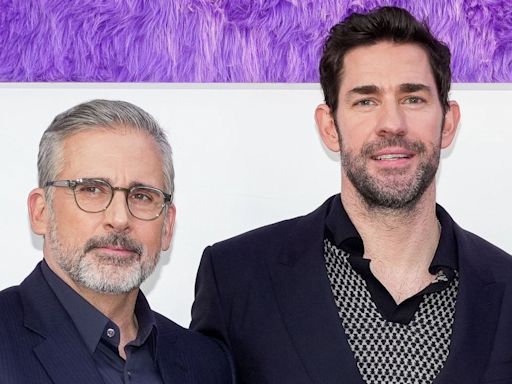 Steve Carrell made John Krasinski cry on IF set: 'I'm so proud of you'