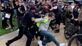 Pro-Palestine protesters clash with police at University of Texas