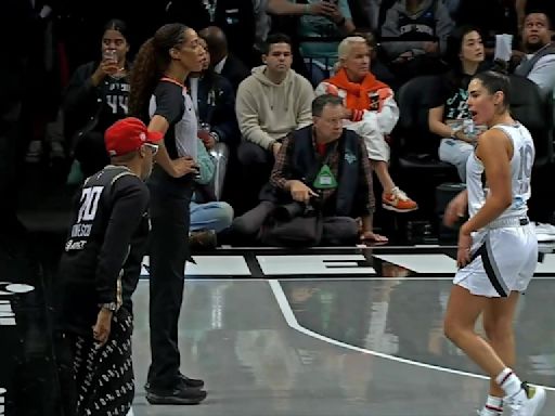 Kelsey Plum And Spike Lee Got Into It During Game 1 Of Aces-Liberty