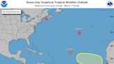 Lee makes landfall in Nova Scotia with 70 mph winds. A tropical depression could develop