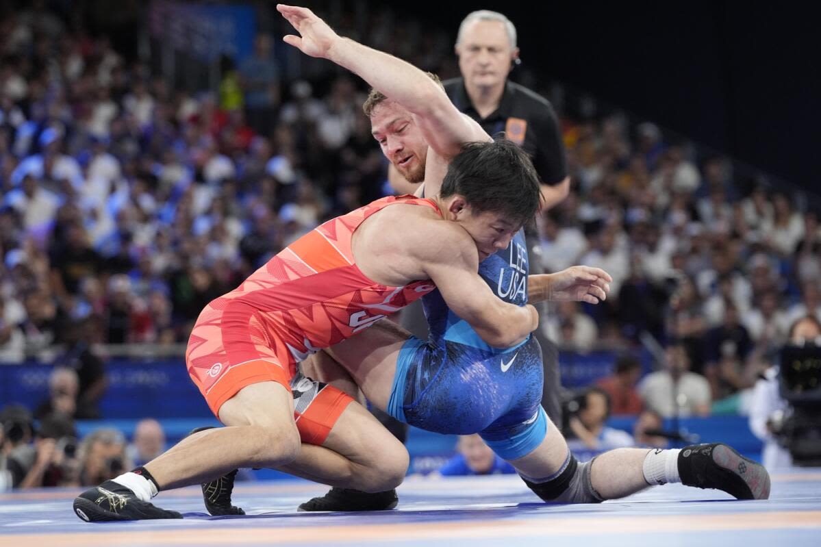 Spencer Lee: ‘I didn’t deserve to win’ Olympic gold medal match