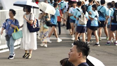 高雄地區高溫炎熱（1） (圖)