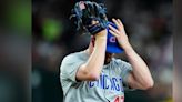 Cubs pitcher forced to change his glove because of an American flag patch