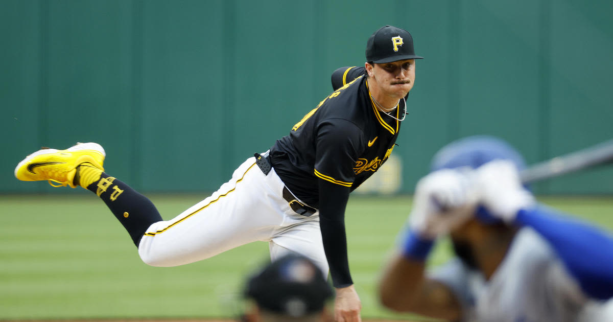 Paul Skenes strikes out 8 batters, Pirates hold on for 10-6 win over Dodgers