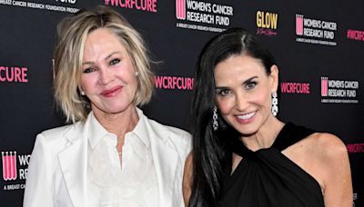 Demi Moore and Melanie Griffith Have Now and Then Reunion 29 Years After Film's Release