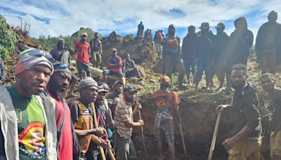 Papua New Guinea continue rescue efforts after hundreds feared killed in landslide