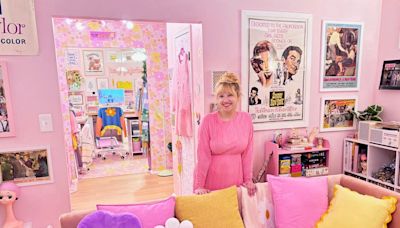 A millennial transformed a house into her pink '90s dream home with a movie theater and arcade. Now she has to sell.