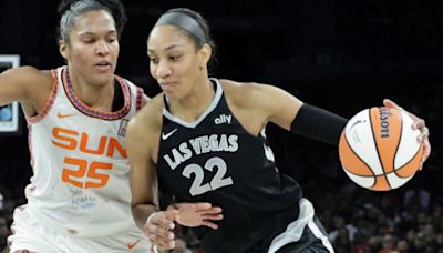 A'ja Wilson injury update: Aces star out vs. Liberty after injuring ankle, has 'no long-term concerns'