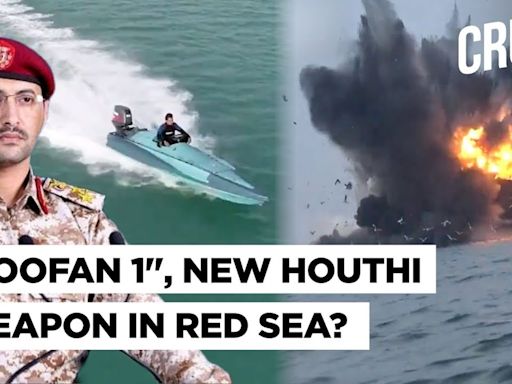 Houthis Show Off New Sea Drone ‘Toofan 1’, Blasts Near Ship As US Carrier Eisenhower Leaves Red Sea - News18