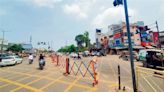 Putlighar Chowk barricaded, people forced to travel more distance to reach destination
