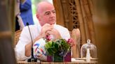 FIFA chief hoping World Cup can play part in ‘first step to peace’ in Ukraine