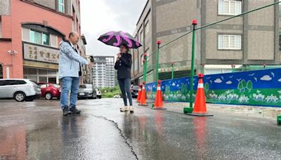 宜蘭首件天坑案遇地震還下雨 居民憂路裂嚴重睡不著