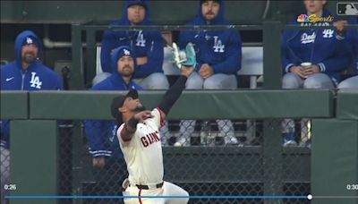 MLB／大谷翔平隊友差點追上他 12轟被對手「撞牆」美技沒收