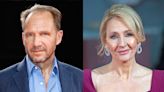 'Harry Potter' star Ralph Fiennes says 'verbal abuse' of J.K. Rowling over her transphobic comments is 'disgusting'