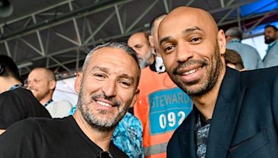 Minor Stakeholder Thierry Henry On Hand To See Como Promoted To Serie A