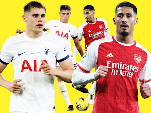 Micky Van de Ven and William Saliba have transformed how Tottenham and Arsenal play – here is how