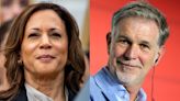 Netflix’s Reed Hastings Backs Kamala Harris With $7M Donation