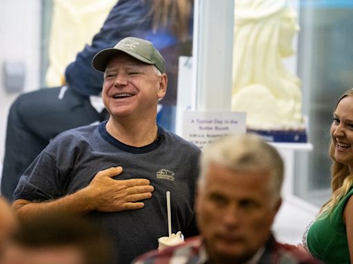 Tim Walz Trolls J.D. Vance by Buying Donuts Like a Normal Human Person