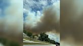 Large brush fire starts at Space Force annex in Palm Bay, firefighters say