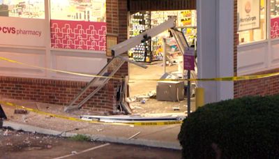 Thieves ram Ga. drugstore with a truck in attempt to steal ATM