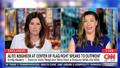 Justice Alito’s Neighbor Calls Out His Flag Story in First TV Appearance