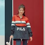 Luxury】FILA 新款 防風外套 假外套式帽T 紅藍配色 黃白 防曬 寬鬆 保暖 禦寒衣物 正品代購 男女可穿