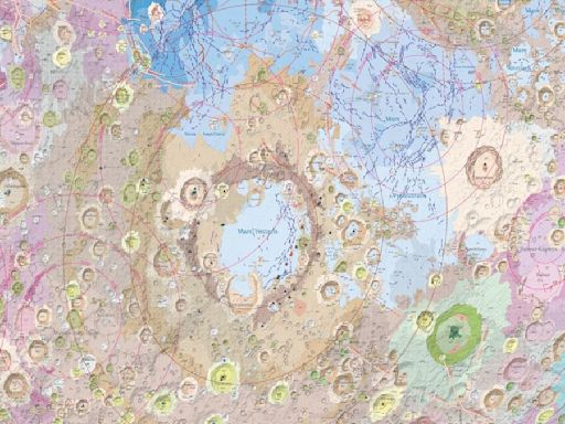 China reveals most detailed geological map of the moon ever created