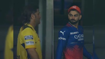 Heartbroken MS Dhoni Skips Handshakes With RCB Players, Virat Kohli Then Does This. Watch | Cricket News