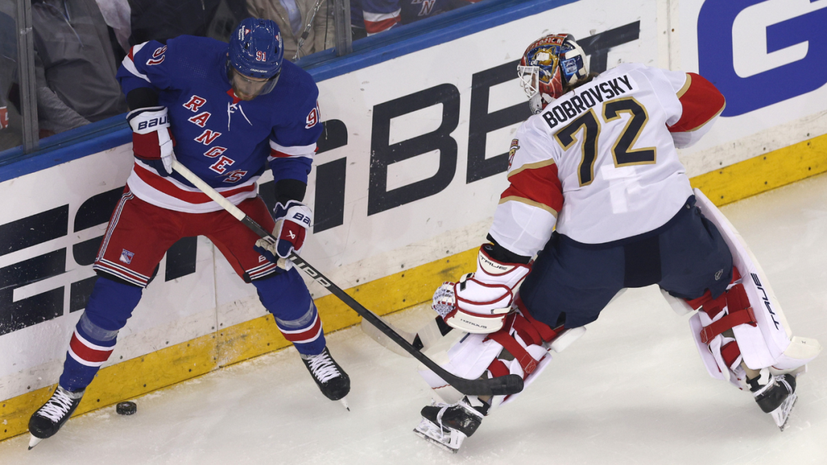 Rangers vs. Panthers schedule: NHL scores, updates as Florida shuts out New York in series opener