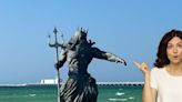 ¿Quién es Poseidón, dios del mar que tiene una estatua en Yucatán?