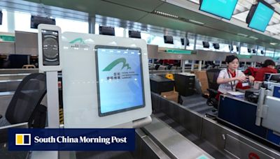 Hong Kong airport rolls out 45-second bag drop service starting with Cathay