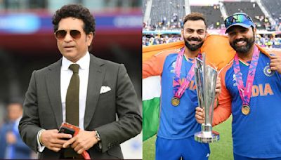 'Ending On A High': Sachin Tendulkar Lauds Rohit Sharma & Virat Kohli On Finishing T20I Career With T20 World...