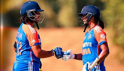 Harmanpreet Kaur hails Richa Ghosh as India see off UAE in women's Asia Cup