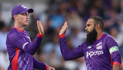 The Hundred: Adil Rashid stars as Northern Superchargers beat London Spirit for vital win in rain-affected match