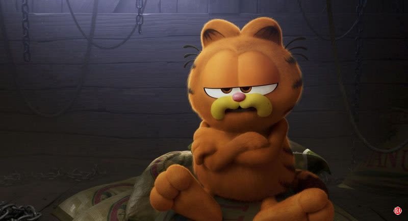 'The Garfield Movie' nothing more than a bizarre animated tale