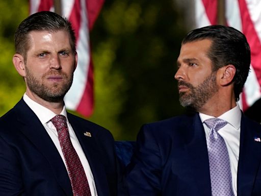 Don Jr. y Eric Trump buscarán candidatos leales para unirse al gabinete del posible segundo mandato de Trump