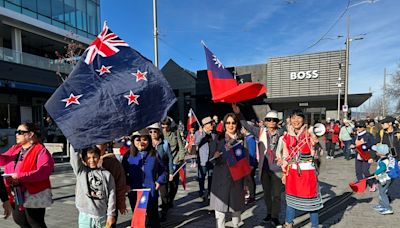 紐西蘭僑界遊行籲WHO接納台灣 紐國議員出席力挺