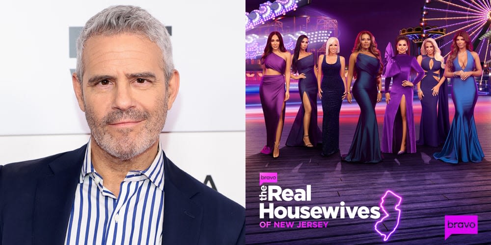 Andy Cohen Comments On Recent ‘Real Housewives of New Jersey’ Casting Rumors & Says Season Finale Is ‘Epic’