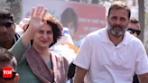'Clearly about BJP': Priyanka, other opposition leaders defend Rahul Gandhi amid safron party's accusations of insulting Hindus | India News - Times of India