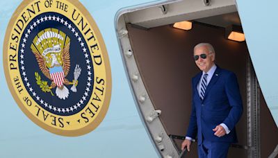 Joe Biden And Donald Trump Arrive In Atlanta For CNN Presidential Debate