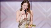 Emma Stone Shouted Out Her Husband, Dave McCary, at the Golden Globes