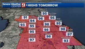 Temperatures are hitting record highs Thursday