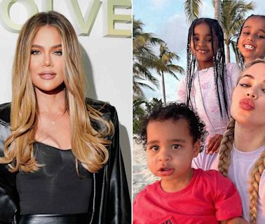 Khloé Kardashian Shares Sweet Selfie with Tatum, True and Niece Dream: ‘The Best Crew!!!’