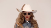 Beyoncé’s Double Denim Suit Is a Little Bit Madonna and a Whole Lot Country