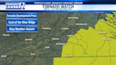 Tornado Watch issued for parts of Southside & Central Virginia