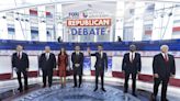 GOP candidates take aim at ‘MIA’ Trump, each other in second primary debate