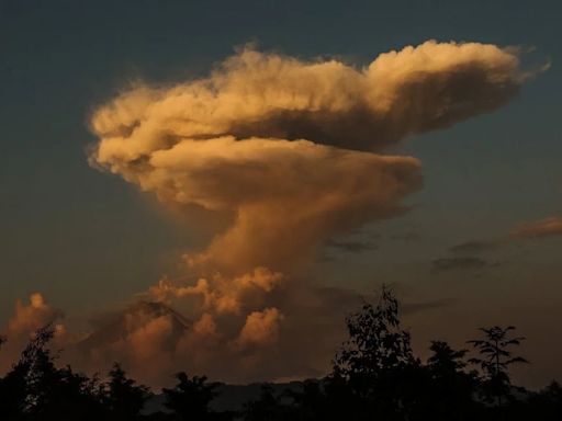 Actividad del Volcán de Colima en las últimas horas tras la declaración de alerta amarilla