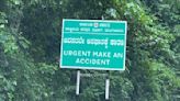 'Urgent make an accident': Karnataka's hilariously wrong highway signboard goes viral